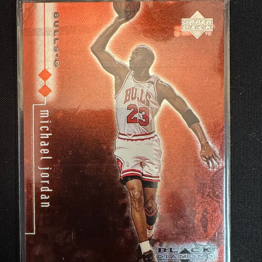 RARE Black Diamond Michael Jordan #8 Limited Edition #691 of 3,000